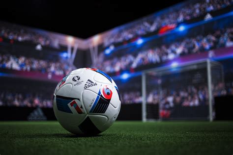 Soccer Ball From Adidas The Official Sponsor Of Uefa 2016 Wallpaper