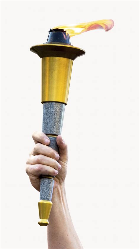 Hand Holding Torch Isolated Photo Free Photo Rawpixel