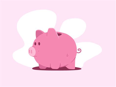 Piggy Bank Cartoon Png