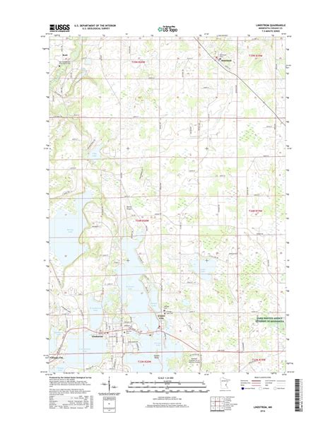 Mytopo Lindstrom Minnesota Usgs Quad Topo Map