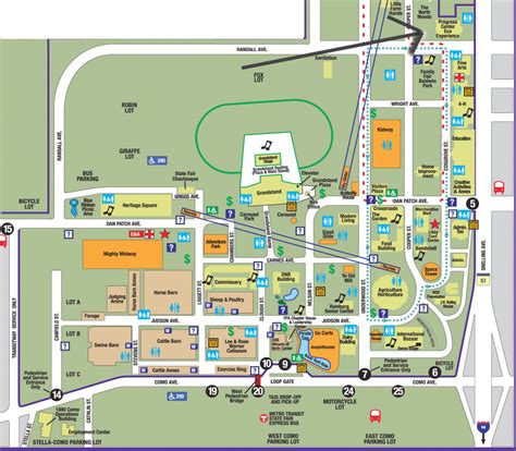 Iowa State Fair Parade Route Map Printable Map