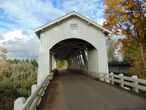 Gilkey Covered Bridge Linn County Oregon