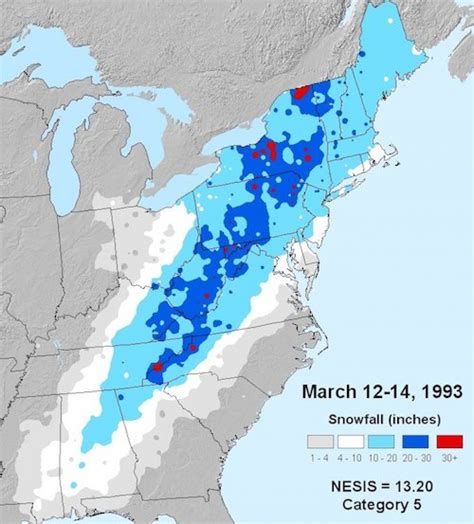 March Snowstorms ‘uncommon But Not Rare Climate Central