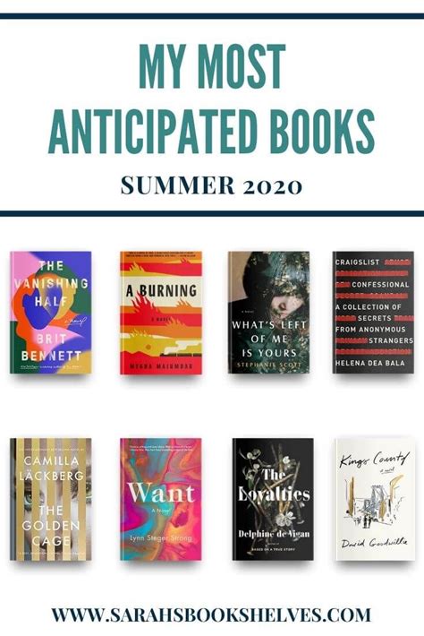 Most Anticipated Books Of Summer 2020 Summer Reading Lists Summer