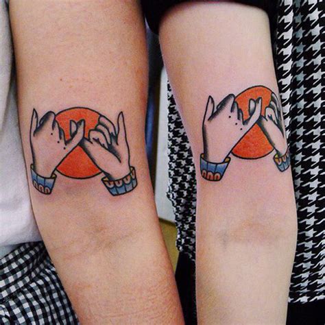 Sister Tattoo Ideas To Show Your Bond Womans Vibe