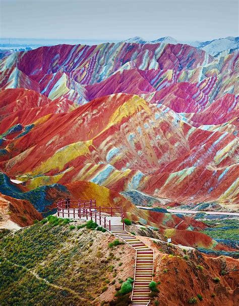 10 Best Places On Earth That Looks Unreal Rainbow Mountains China