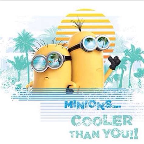 Minionscooler Than You This Is The Miami Vice Look Minions Summer