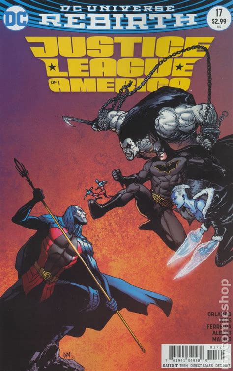 Justice League America Comic Books Issue 17