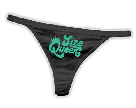 size queen panties sexy funny slutty queen of spades etsy