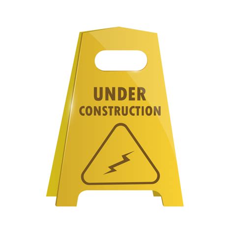 Construction Sign Clip Art Transparent