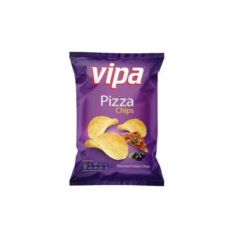 Vipa Chips Pizza ízű 35g Colibri édesség Illatszer Vegyiáru Nagyker