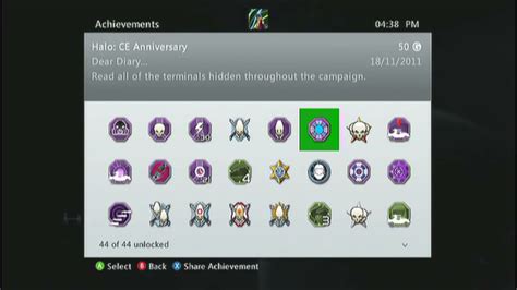 All Halo Achievements On Xbox 360 Jamage007 Youtube