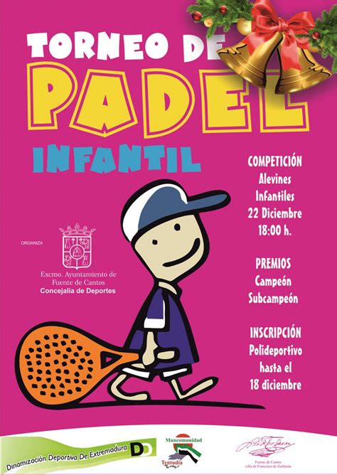 Torneo De Pádel Infantil 22 Diciembre Fuente De Cantos Página