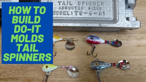 How To Build Do It Molds Tail Spinner Jigs Little George Jigs Youtube