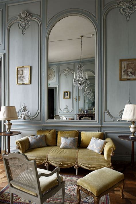 Blue Salon Dior Home Interior Design Minimalist French Interior