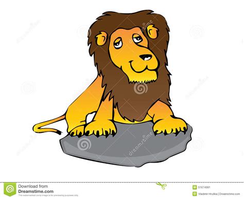 Lion Cartoon Character 51674991