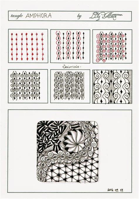 Check spelling or type a new query. Lily's Tangles: My new Tangle Pattern "Amphora" | Easy zentangle patterns, Zentangle patterns ...