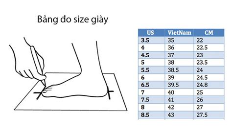 Cách đo Size Giày Nam Nữ đơn Giản Nhanh Cực Chính Xác