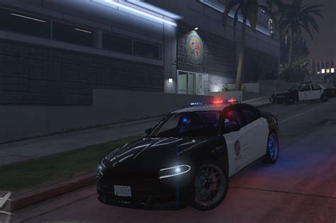 4k Lapd Texture For Dodge Charger 2015 Gta5