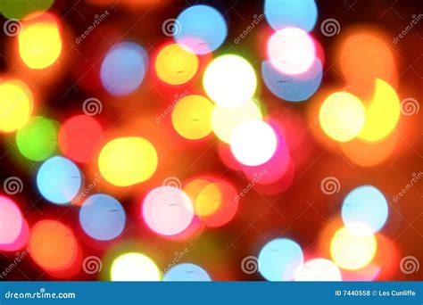 Blurry Colorful Lights Stock Photo Image Of Backgrounds 7440558