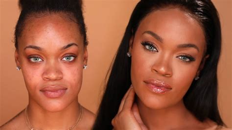Rihanna Fenty Makeup Transformation Patrickstarrr Youtube