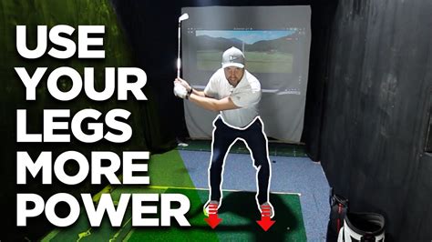 More Power In Your Golf Swing Using Your Legs Correctly Youtube