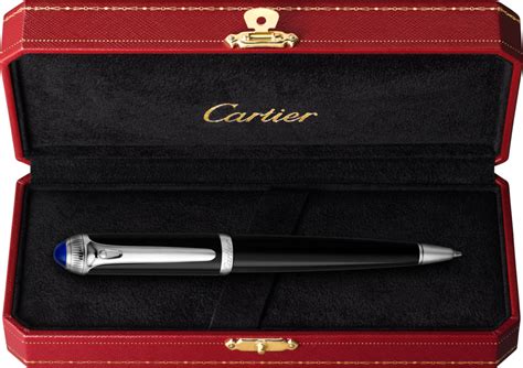 Crst240000 R De Cartier Ballpoint Pen Black Composite Palladium