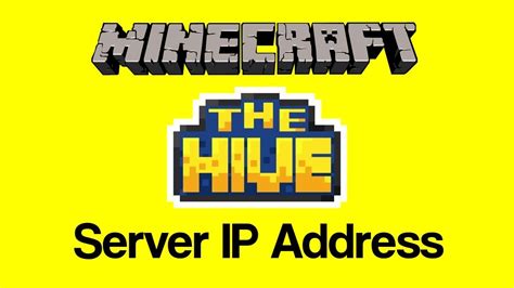 Minecraft The Hive Server Ip
