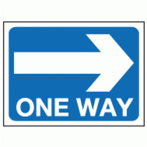 One Way Right Sign Traffic Signs Safety Signs