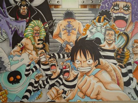 Monkey D Luffy Portgas D Ace Sir Crocodile Jimbei