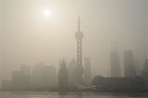 Pudong Air Pollution Shanghai Pudong District Geography Im