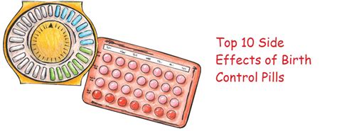 10 Side Effects Of Birth Control Pills That You Should Know Health