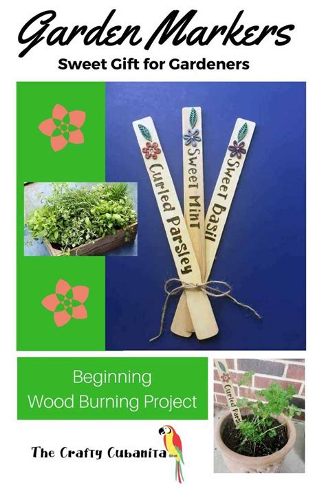 Diy Garden Markers Make Lovely Ts For The Gardeners In Your Life