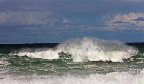 Hermanus Surf South Africa Indian Photograph By Gerard Lacz Fine