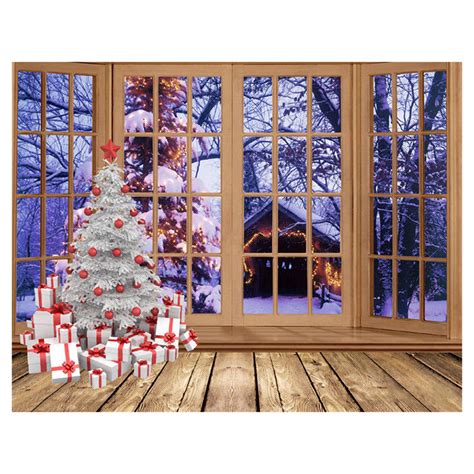 07cf Christmas Photography Photo Prop Studio Background Vinyl Backdrop