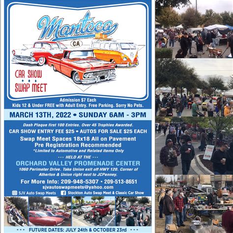 MANTECA 2022 - San Joaquin Valley Swap Meets & Car Shows | Facebook