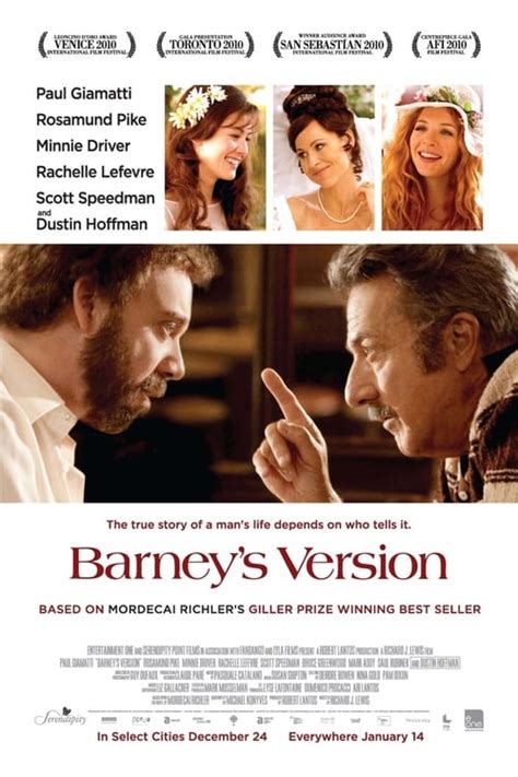 Barneys Version 2010 Posters — The Movie Database Tmdb