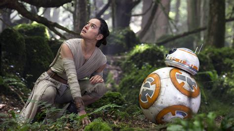 Daisy Ridley Bb 8 Star Wars Star Wars The Force Awakens Wallpapers