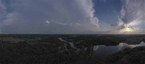 Lake Ponderosa IA Aerial Image Outdoor Photography Aerial Photography