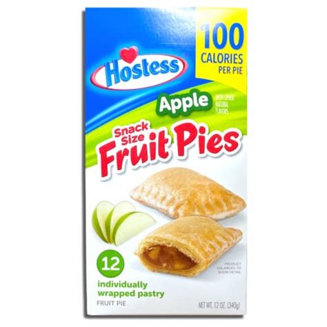 Snack Size 100 Calorie Mini Fruit Pies By Hostess 12 Count Box