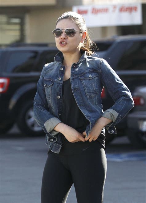 Mila Kunis Hot In Spandex In La 06 Gotceleb