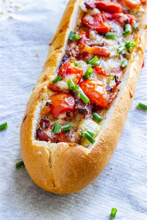 Breakfast Boat Recipe Breakfast Stuffed Baguette Happy Foods Tube