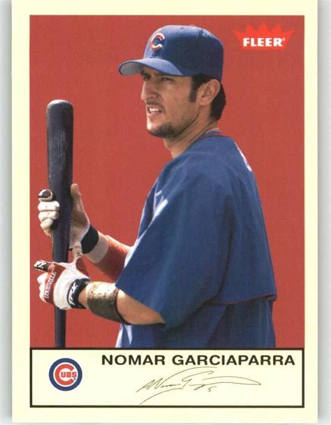 2005 Fleer Tradition 24 Nomar Garciaparra Chicago Cubs Baseball Cards This Is An Amazon