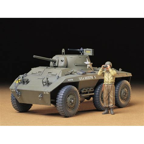 Tamiya Us M8 Light Armored Car Greyhound 135 Scale Model Military