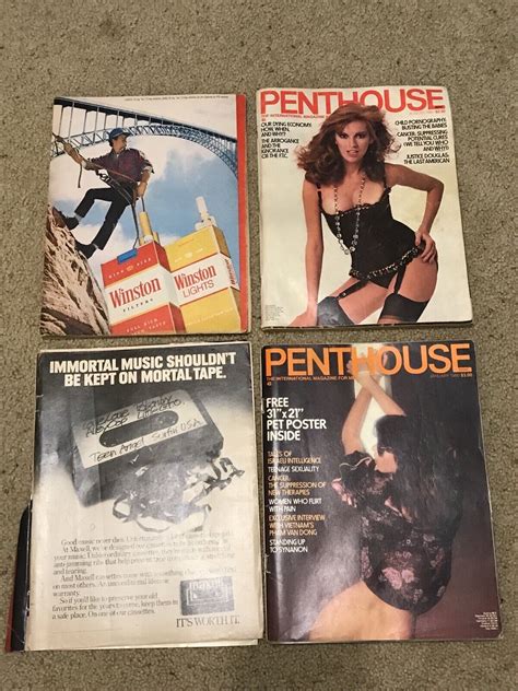 Lot Of Penthouse Magazines All Centerfolds All Different Pet Poster READ EBay