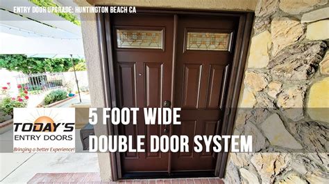 5 Foot Wide Double Door System Huntington Beach Ca Youtube