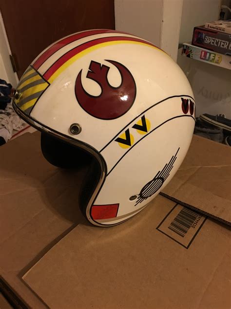 Rogue Squadron X Wing Motorcycle Helmet
