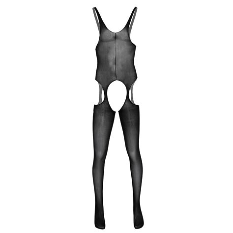 sexy men full body stocking lingerie pantyhose tights novelty underwear bodysuit ebay