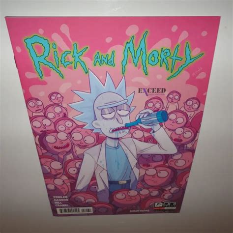 Rick And Morty 14 1st Printing Exceed Variant Cover Mady G 2016 Nm