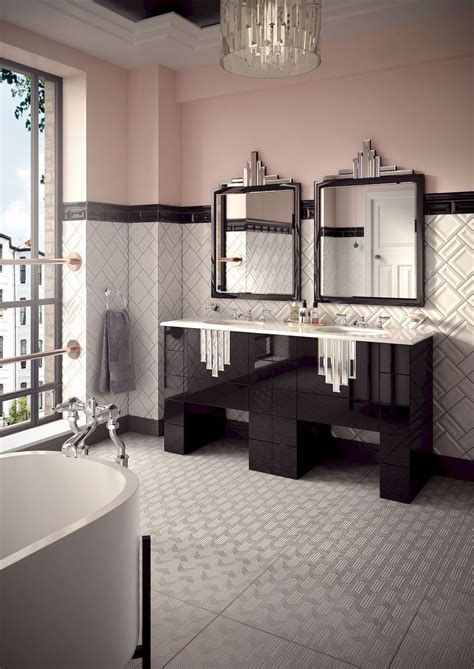 Lutetia l13 luxury art deco italian bathroom vanity brown. Gorgeous And Glamorous Bathroom Decoration Ideas ...